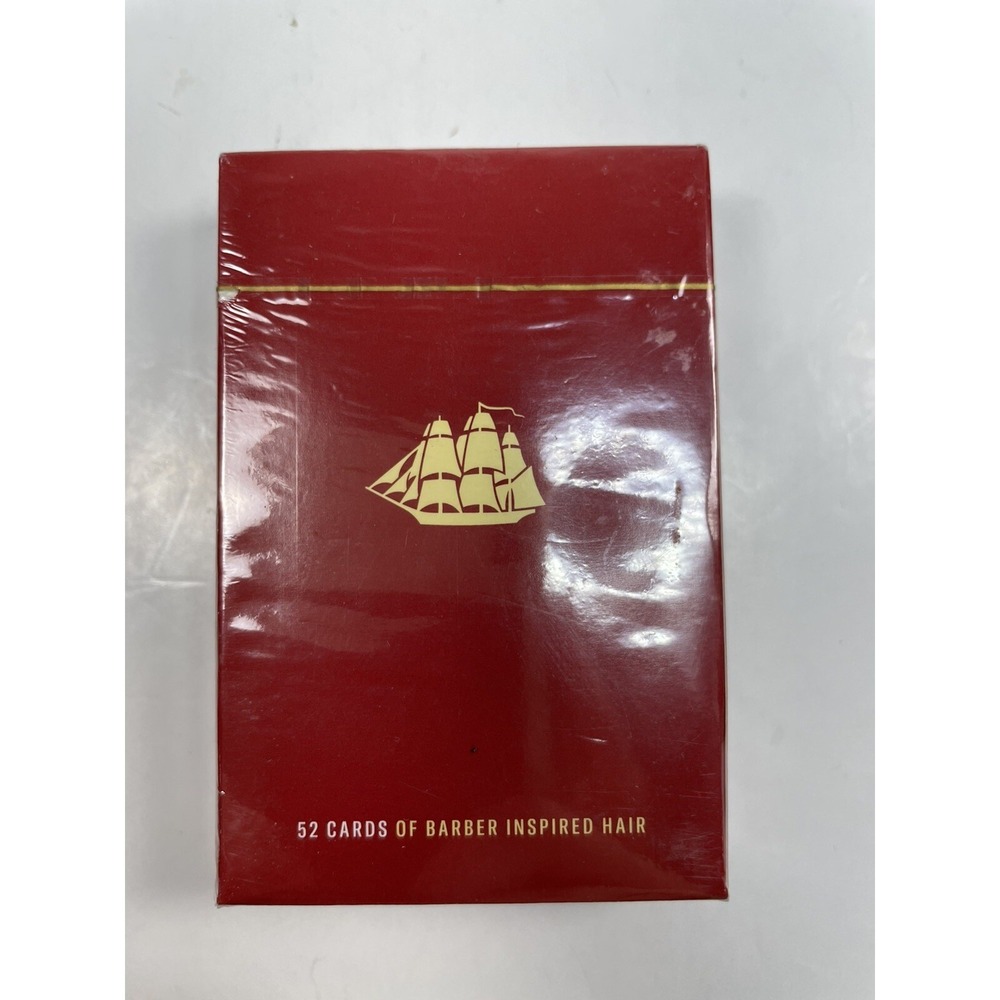 New Sealed Deck of "Old‎ Spice" Playing Cards 52 Cards Of Barber Inspired Hair